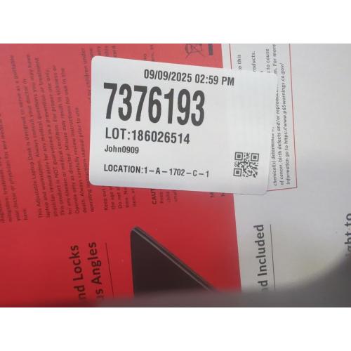 Color Black Medic Therapeutics Adjustable Laptop Desk w/ Cooling Pad & Mouse Pad