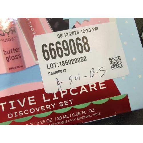 Festive Lipcare Lip Discovery Set - 6pc