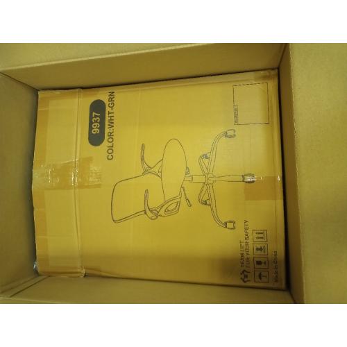 Office Computer Desk Managerial Executive Chair, Ergonomic Mid-Back Mesh Swivel Rolling Work with Wheels, Comfortable Lumbar Support, Comfy Arms for Home, Bedroom, Study, Student, Black