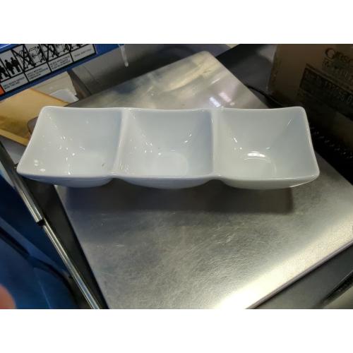 Our table simply white 3 section server porcelain