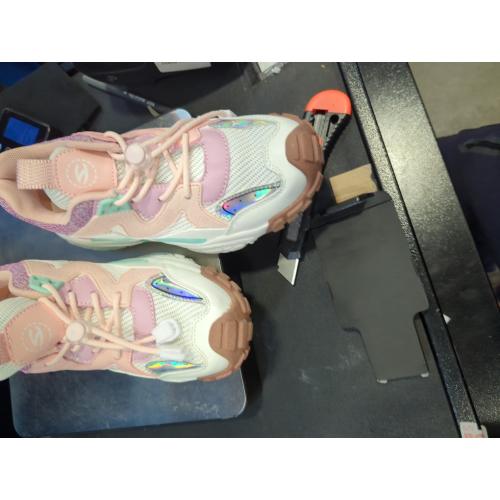 Size/5 DREAM PAIRS Kids Girls Sneakers Jelly Sole Lace up Shoes Lightweight Walking Shoes for Girls Boys