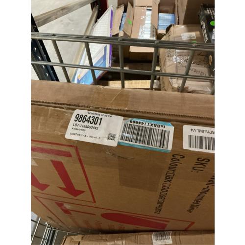 Oval Bathroom Mirror, 22x30 Inch White Oval Wall Mirror with Metal Deep Frame, Mirrors for Wall Decor, Vanity, Entryway, Living Room, Horizontally/Vertically