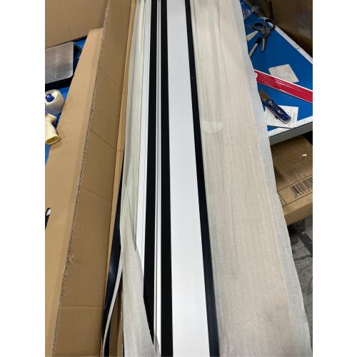 110 Track Saw Guide Rail Joining Set for Makita or Festool Includes 2x55 Extruded Rails, Connectors and Anti Slip Rubber Strips