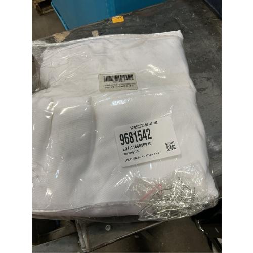 White Pinch Pleated Linen Curtains 96 Inches Long 2 Panels for Living Room Bedroom Cotton Light Filtering Semi Sheer 96 Inch Curtains Ceiling Floor Off White Pinch Pleat Drape with Hooks for Track