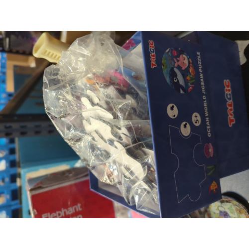 Puzzles for Kids Ages 4-6, Large 70 Piece Round Ocean Floor Puzzles, Kids Puzzles 4-6 with Colorful Underwater World, Educational Learning Toys for 3, 4, 5, 6, 7, 8