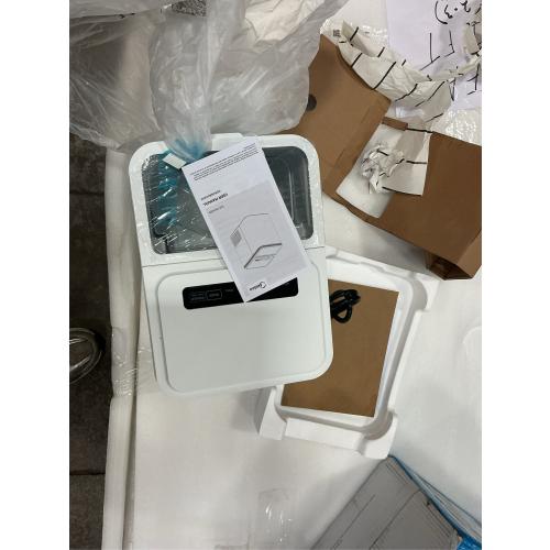 Midea MERI26B1AGY Countertop Bullet-Ice Maker, 8 Ice Bullets Ready in 6 Minutes, 26lbs/24H, Self-Cleaning Function with Ice Scoop and Basket for Home/Office/RV