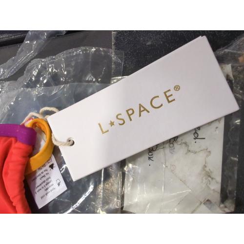 L*Space Levy Bikini Top for Women, Bitsy Coverage,Adjustable Straps, Featuring Color Block Fabric