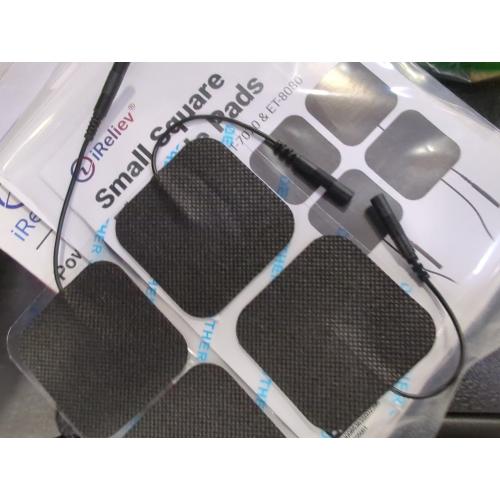 iReliev TENS Unit Electronic Pulse Massager, (8) Electrodes Pain Relief Bundle - Original TENS Unit Includes Extra Pads.