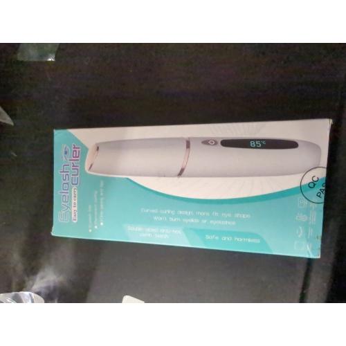 Heated Eyelash Curlers, USB Rechargeable Long Lasting with LED Temp Display Electric Lash Curling Wand with LED Display for 24h Long Lasting Curling