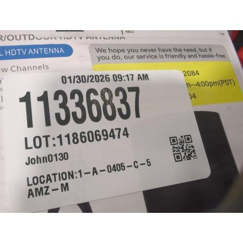 3000  Miles Range TV Antenna, Strongest Digital TV Antenna Indoor Outdoor with Amplifier Signal Booster, HD Antenna for Local Channels for Smart TV and Old TVs-38ft Long Coax Cable