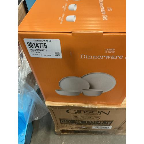 Our Table Landon 16-Piece Dinnerware Set in Sea Salt