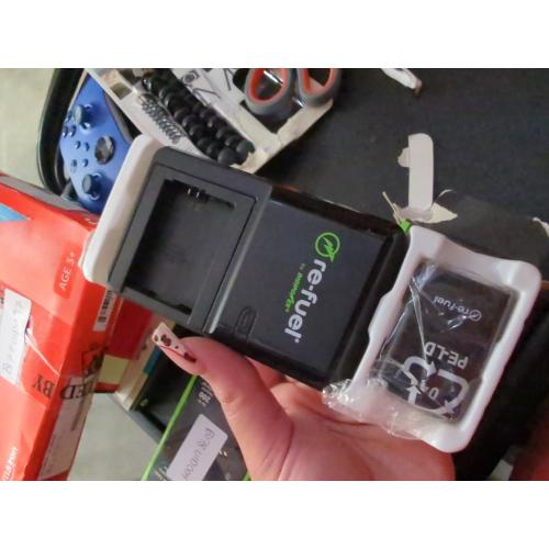 Digipower - BP-FW50 digital camera battery & charger kit, Replacement for Sony NP-FW50 battery pack - Black