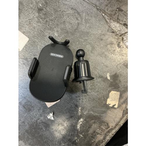 Miracase Phone Holders for Your Car with Metal Hook Clip, Air Vent Cell Phone Stand Car Mount, Universal Automobile Cradle Fit for iPhone Android and All Smartphones, Dark Grey