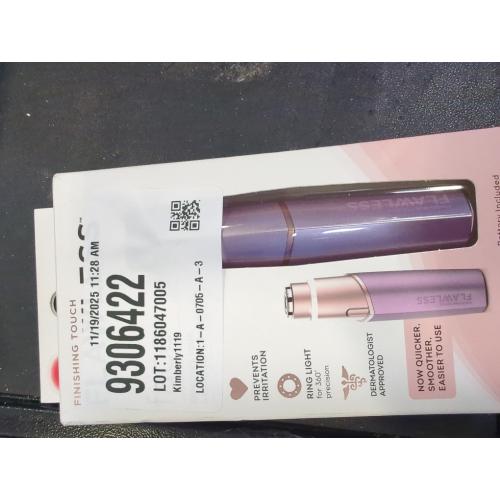 Finishing Touch Flawless Women's Painless Hair Remover (Lavender)