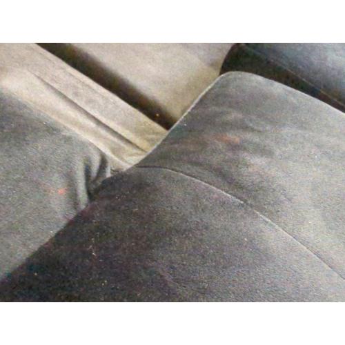 Convertible Futon Sofa Bed, Foldable Futon Sleeper Sofa Bed with 2 Cup Holders Black