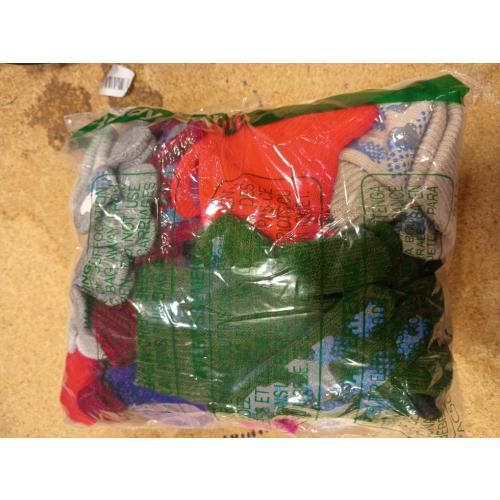 Glooarm 12 Pairs Kids Gloves Winter Toddler Full Fingers Knit Children Stretchy Warm Gloves Bulk for Boys Girls