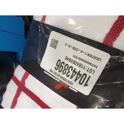 All-Clad Checked Kitchen Towel: Highly Absorbent, Super Soft Long Lasting - 100% Cotton, 17x30 Tea Towel for Cleaning & Drying Dishes, Pans, Glassware, or Countertops, (2-Pack), Chili