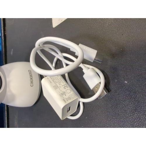 White 2.4&5GHz WiFi Indoor Security Camera,2K/3MP Camera for Home Security, 355° Pan/Tilt Pet Cam, IR Night Vision Baby Monitor, 2-Way Audio, Motion Tracking, Cloud & SD Card Storage