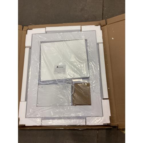 TETOTE LED Bathroom Mirror 24 x 30 Inch Lighted Bathroom Vanity Mirror with Lights, Brighter Frontlit and Backlit Light up Anti Fog Mirror, 3-Color Dimmable, Shatterproof Tempered Glass, Waterproof