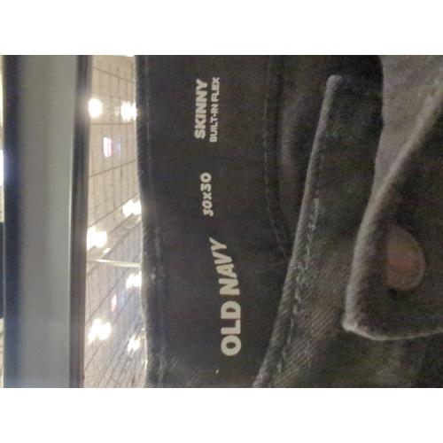 Old Navy skinny jeans 30×30 black