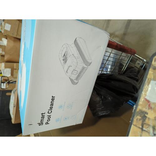 Cordless Robotic Pool Cleaner -Pool Vacuum 180W Brushless Motor, 45,000Pa Suction, Wall Climbing, Sonar Navigation, 3 Modes Automatic Pool Robot for Inground & Above-Ground Pools Up to 2150 Sq. Ft.