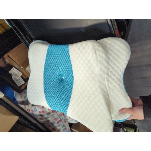 Memory Foam Pillows, Cervical Pillow for Neck and Shoulder Pain Relief, Ergonomic Contour Bed Pillow, Soft for Side Sleep Stomach Sleeping and Back Sleeper
