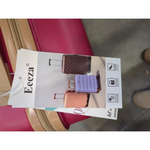 Luggage Sets 3 Piece,Suitcases with Wheels,Carry On Luggage Set,ABS Hard Case Luggage with TSA Lock Spinner Wheels(3 Piece Sets,Red(20/DB/TB))