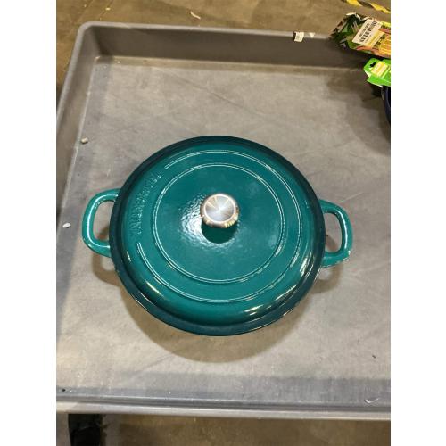 Tramontina Enameled Cast Iron 7-Quart Covered Round Dutch Oven (latte)