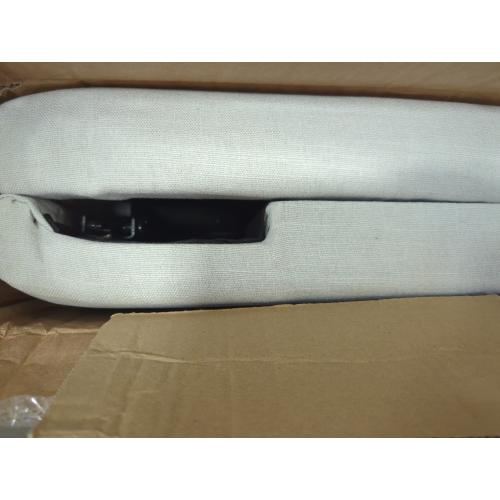 Yongchuang King Headboard Upholstered Headboards for King Size Bed Headboard Panels Adjustable Height Grayish White Linen Head Board