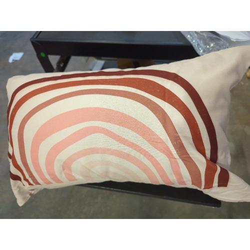 Small Pillow With Rainbow