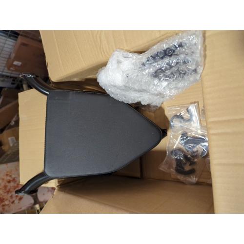 BLACK 24 Inches tall Detachable Sissy Bar Backrest Passenger Backrest Compatible with Harley Touring Street Glide Road Glide Road King Electra Glide 2009-2025 (Black)