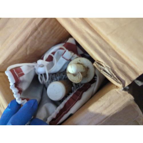 6.5FT Striped Beach Umbrella with Fringe, UPF 50  Sun Protection with Silver Coating, Adjustable Height and Tilt Design, Wind-Resistant Fiberglass Ribs, Wood Grain Iron Pole, Lightweight Design with Portable Carry Bag, Base Not Included