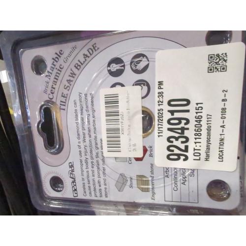 Casaverde 4.5Inch Super Thin Diamond Tile Blade for Cutting Porcelain Tiles Marbles