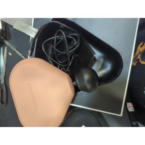 .TheraGun Mini (3rd Generation) by Therabody – Ultra-Portable Massage Gun and Travel Essential for Fast, Effective Pain and Tension Relief Anywhere (Desert Rose)
