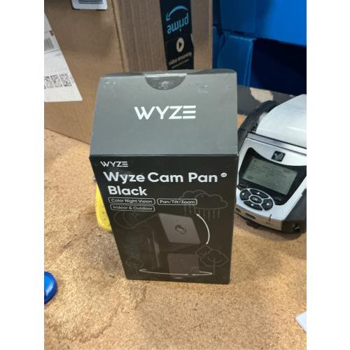 Pan V3 Wired Indoor/Outdoor 1080P HD Home Security Camera with Privacy Mode, Black