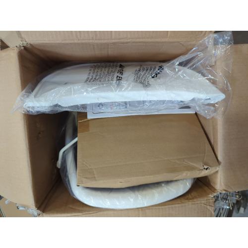 WHITE AND GREY Turn-A-Tot High Chair for Babies and Toddlers, 2 in 1 Wooden Portable Baby Feeder or Adjustable Child's Seat with 360 Degree Swivel, Removable Tray, and Pad (Grey Taupe)