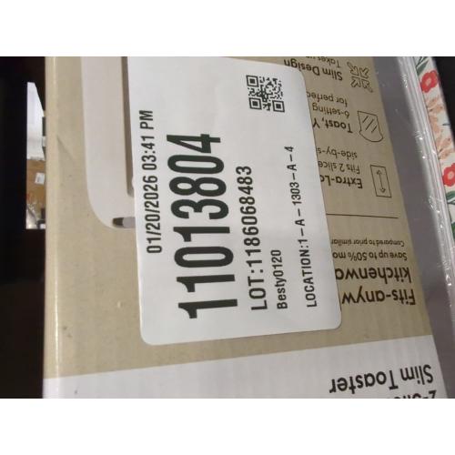 bella 2 Slice Slim Toaster, Fits-anywhere  Kitchenware, 6 Setting Shade Control with Reheat & Cancel Buttons, Fits sourdough, 10  Long Slot, Anti Jam & Auto Shutoff, 900 Watt, Oatmilk