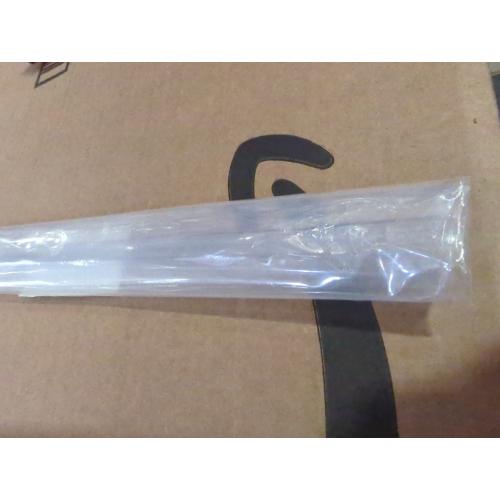 Shower Door Side Seal Strip 78.74 Inch (39.37 x 2 Pcs) for 1/4(6 mm) Frameless Glass Sliding or Swing Door (U Type) Sweep Clear PVC Waterproof to Stop Shower Leaks No Adhesive Needed