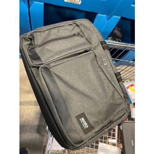 Solo New York Hybrid Briefcase Backpack - Laptop Carrying Bag, Fits 15.6 Computer, Brief for Travel & Work - Duane