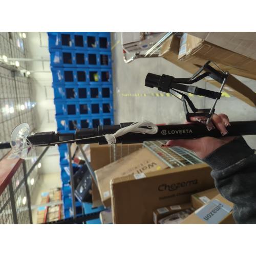 18FT Reach Light Bulb Changer for High Ceilings with Telescopic Extension Pole，3-12FT Light Bulb Extension Pole Changer with Baskets and Suction Cup for High Ceilings and Recessed Lights