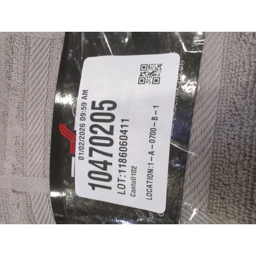 2pk All-Clad Solid Kitchen Towel: Highly Absorbent, Super Soft Long Lasting - 100% Cotton, 17x30 Tea Towel for Cleaning & Drying Dishes, Pans, Glassware, or Countertops,  Titanium Gray