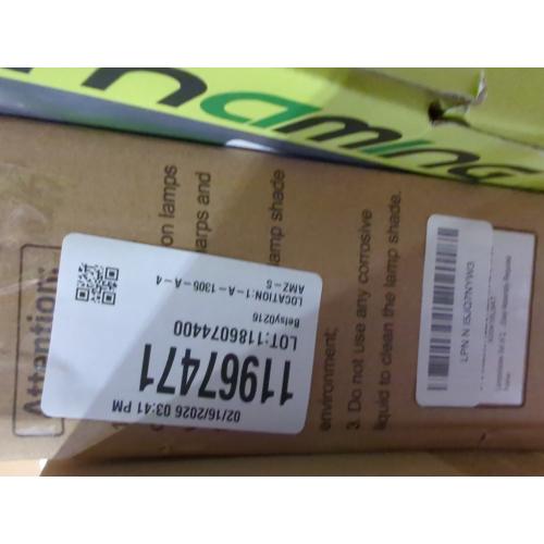 White Lamp Shades Set of 2, Drum Large Lampshades 13 Top x 13 Bottom x 10 High, Replacement Lamp Shades Natural Linen for Table Lamps Floor Lamps, Easy Assembly Required