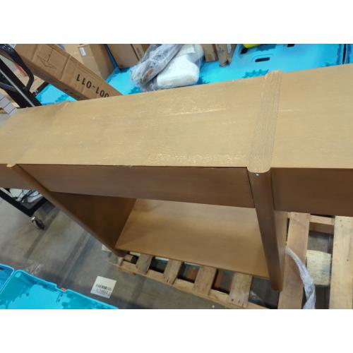 Mitchell Gold   Bob Williams Entryway Table Single Drawer with Bottom Shelf