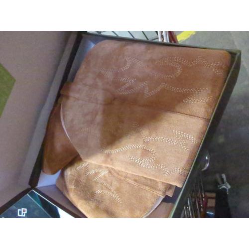 Size 9 iiimmu Cowgirl Boots Women Knee High Boots Pointed Toe and Block Heel Cowboy Suede and Faux Leather Boots with Embroidered