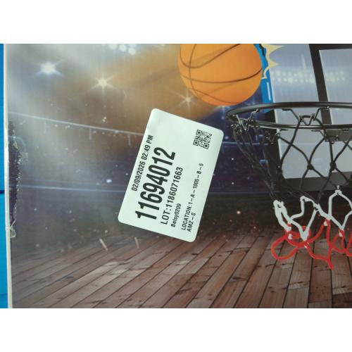 Basketball Mini Hoop Indoor Boys Gifts for Kids Adults, Door Room Mini Hoop with Balls, Basketball Accessories for Teen Boy Gifts, Blue