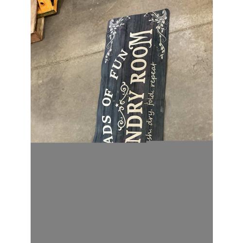 Laundry Room Rug Runner 20x48 Non Slip Waterproof Laundry Mats for Laundry Room Decor Washable Floor Farmhouse Laundry Rug for Mudroom, Washroom, Bathroom, Navy Blue