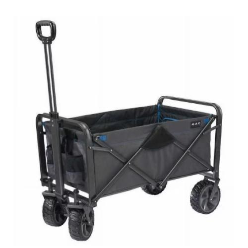 Mac Sports XL Folding Wagon Black