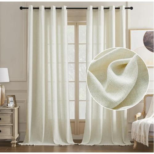 Phoenigon White Curtains Large