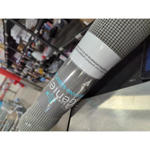 HOME GENIE Shelf Drawer and Cabinet Liner, Durable with Strong Grip, 17.5 IN x 20 FT, Non Adhesive Liners Protect Kitchen Cabinets and Cupboard, Pantry, Bathroom Drawers and Shelves, Desks, Slate Gray