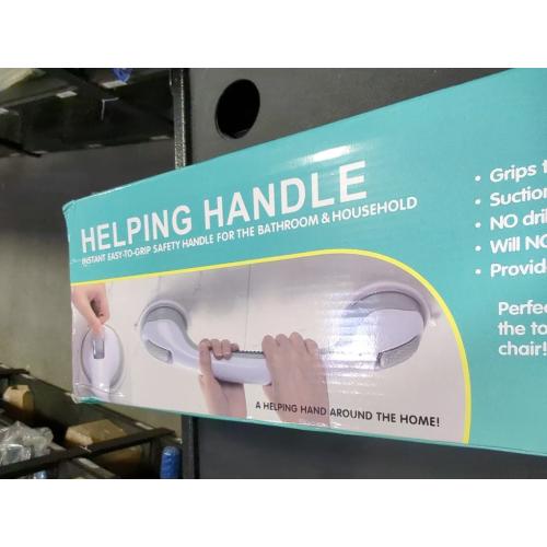 White 16 inch 2 Pack Shower Handle Strong Suction